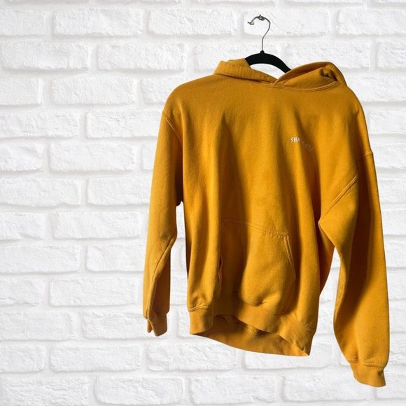 M | Shadow Hill USA Mustard Yellow Merch Hoodie - Picture 1 of 3